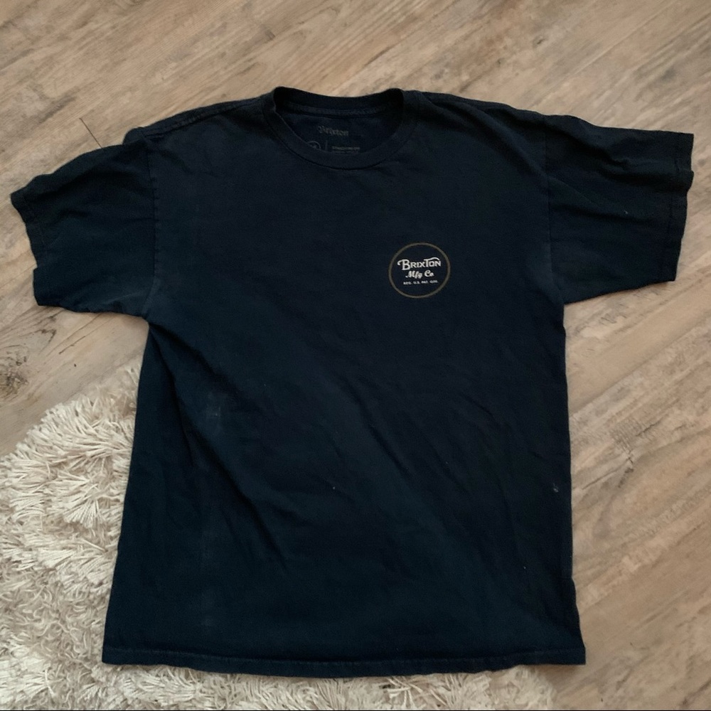 Brixton Mfg Co Graphic Men’s Navy Tee